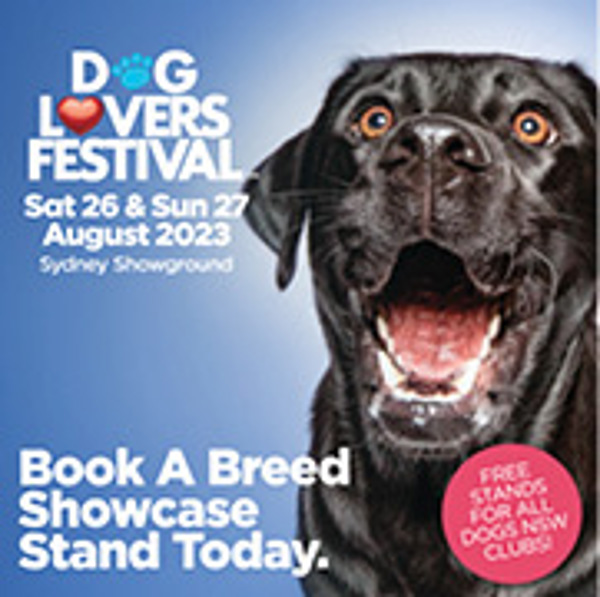 DOG LOVERS FESTIVAL - Saturday & Sunday 26 & 27 August 2023
